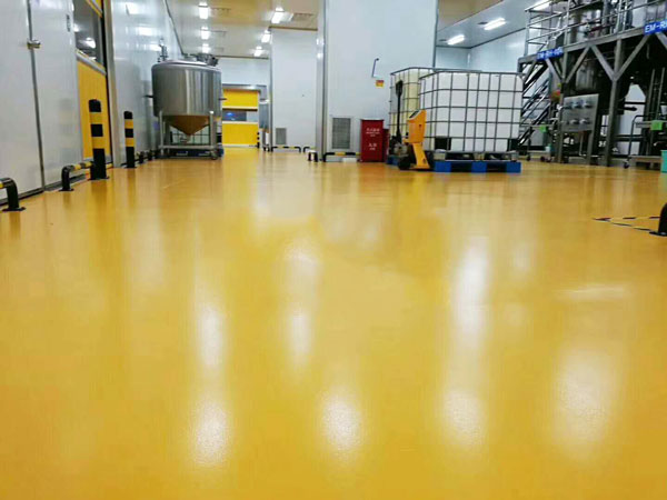 中度防腐加工區(qū)地坪解決方案，我們功能型地坪