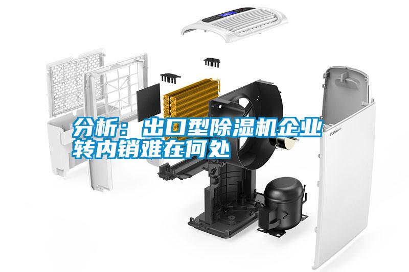 分析：出口型除濕機企業 轉內銷難在何處
