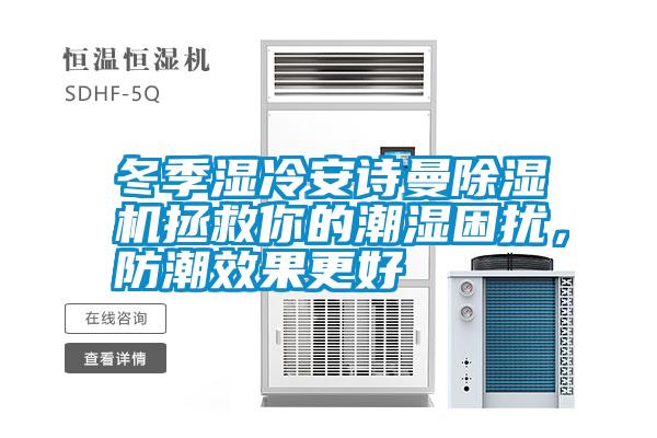 冬季濕冷安詩曼除濕機拯救你的潮濕困擾，防潮效果更好