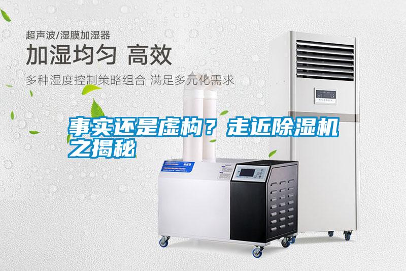 事實還是虛構？走近除濕機之揭秘