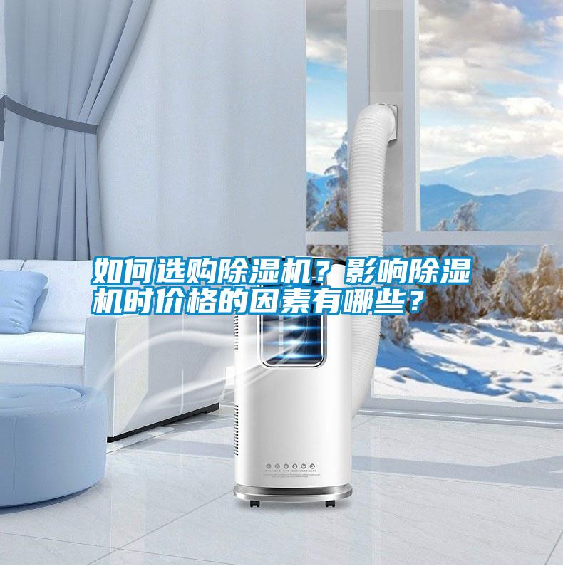 如何選購除濕機(jī)？影響除濕機(jī)時(shí)價(jià)格的因素有哪些？