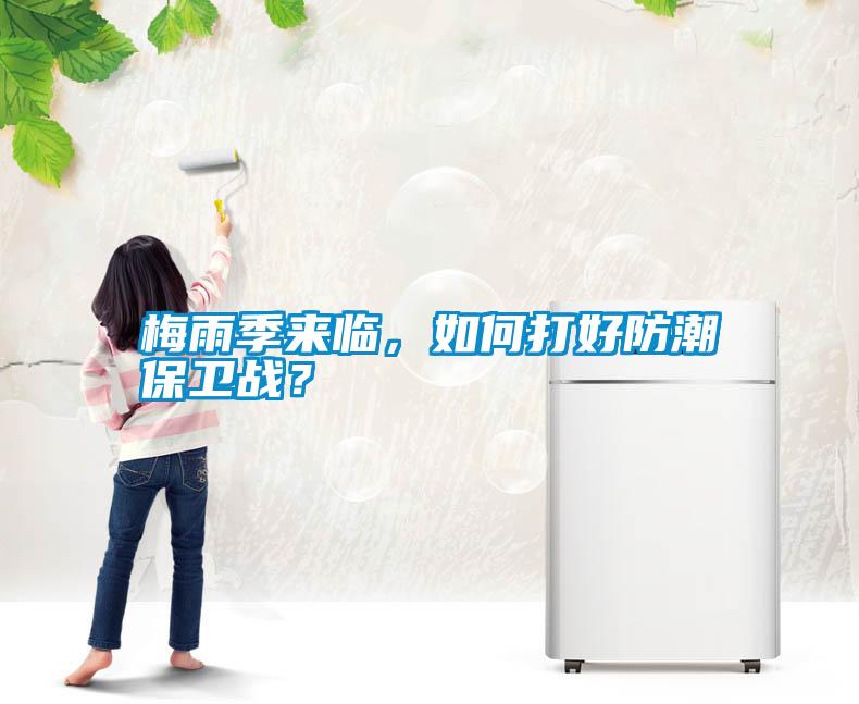 梅雨季來臨，如何打好防潮保衛戰？