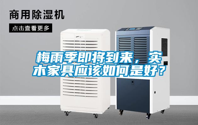 梅雨季即將到來，實木家具應該如何是好？
