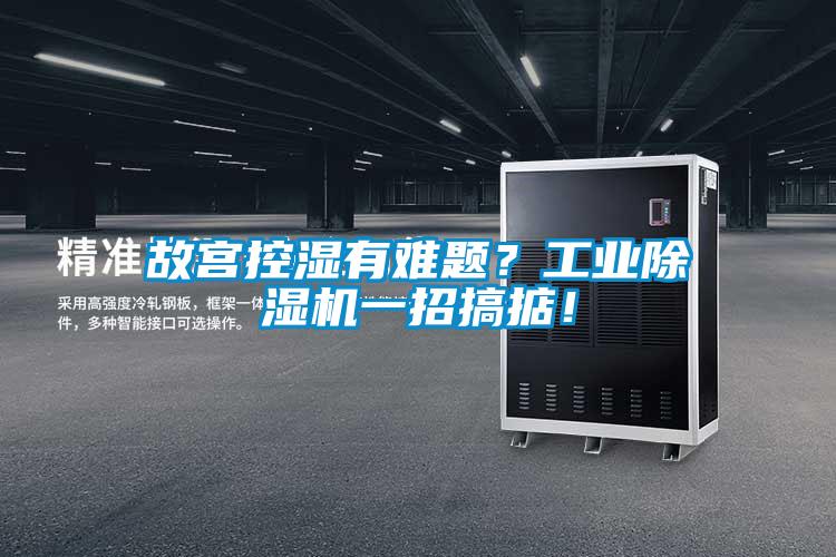 故宮控濕有難題？工業除濕機一招搞掂！