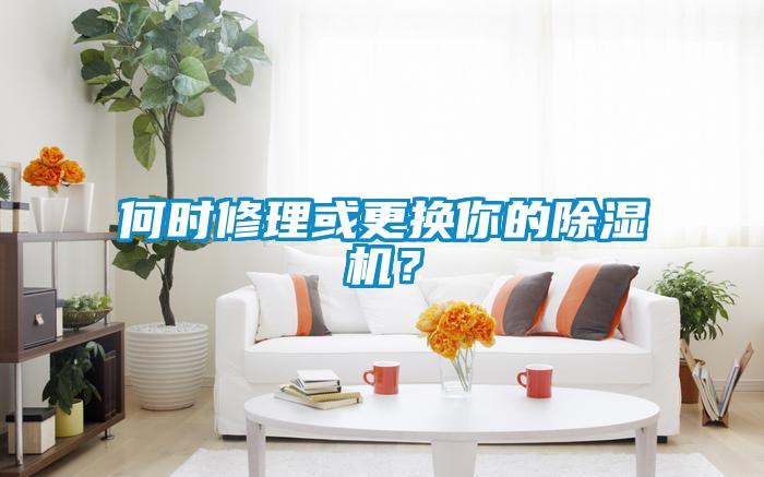 何時修理或更換你的除濕機(jī)？