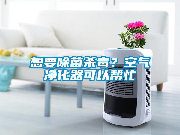 想要除菌殺毒？空氣凈化器可以幫忙