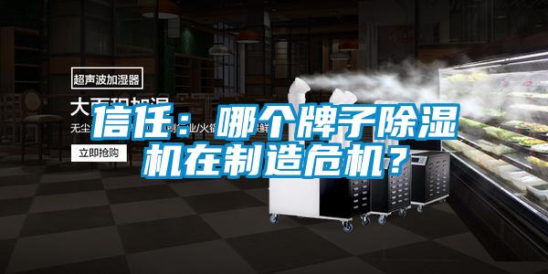 信任：哪個(gè)牌子除濕機(jī)在制造危機(jī)？