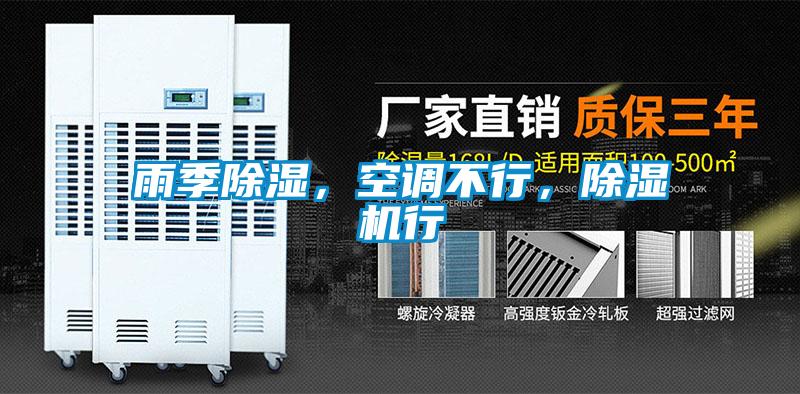 雨季除濕，空調(diào)不行，除濕機(jī)行