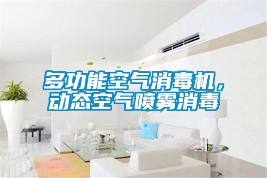 多功能空氣消毒機，動態空氣噴霧消毒