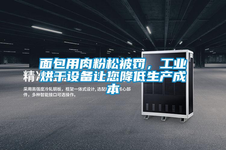 面包用肉粉松被罰，工業烘干設備讓您降低生產成本