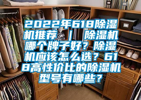 2022年618除濕機(jī)推薦 ｜ 除濕機(jī)哪個(gè)牌子好？除濕機(jī)應(yīng)該怎么選？618高性價(jià)比的除濕機(jī)型號有哪些？