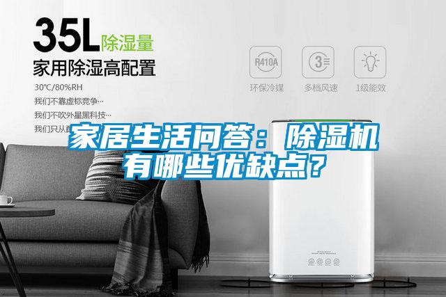 家居生活問答：除濕機有哪些優缺點？
