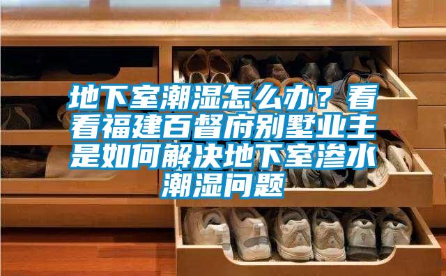 地下室潮濕怎么辦？看看福建百督府別墅業主是如何解決地下室滲水潮濕問題