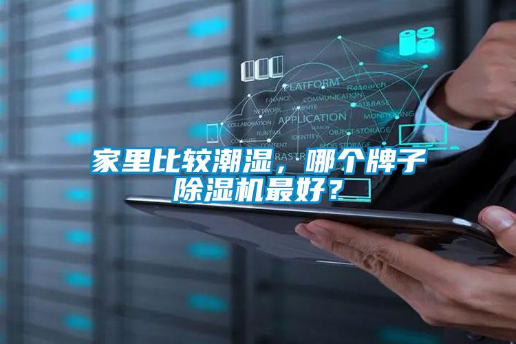 家里比較潮濕，哪個牌子除濕機最好？