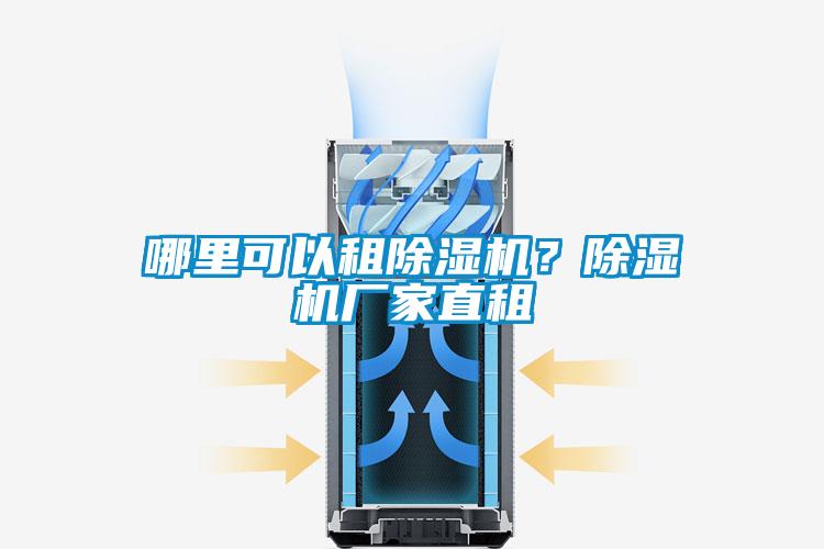 哪里可以租除濕機？除濕機廠家直租