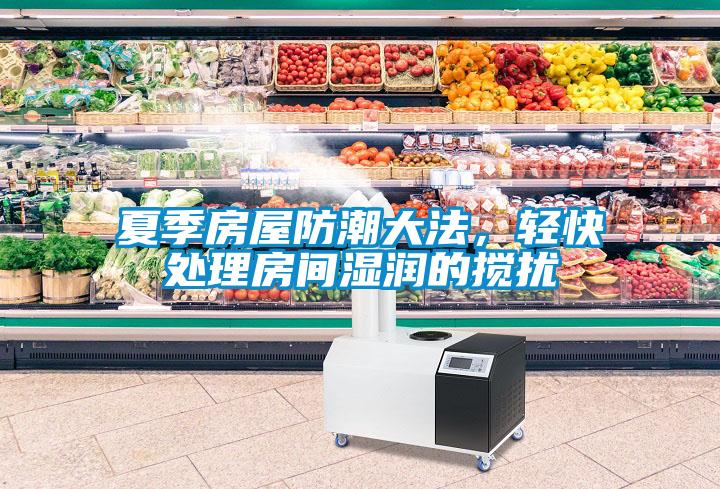 夏季房屋防潮大法，輕快處理房間濕潤的攪擾