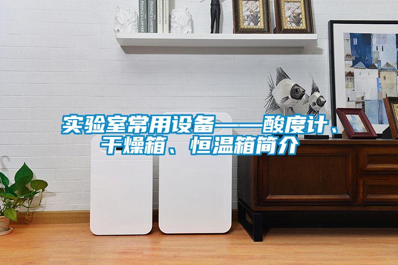 實驗室常用設備——酸度計、干燥箱、恒溫箱簡介