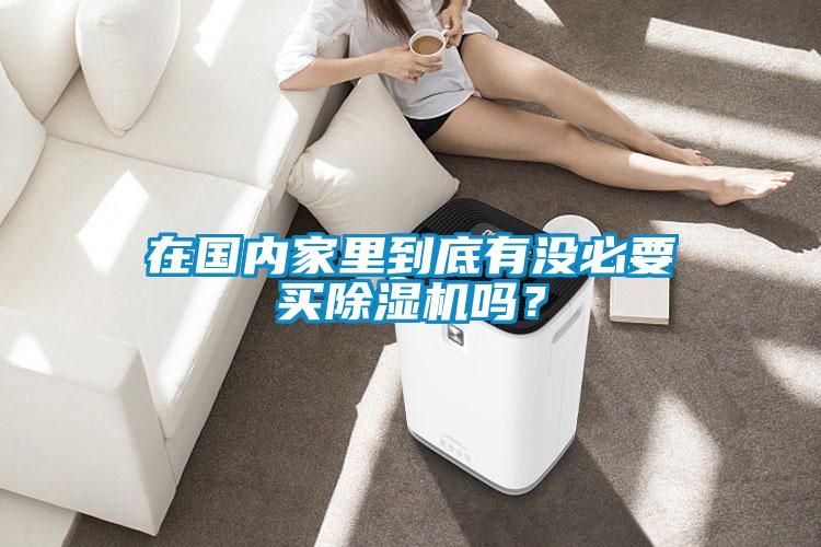 在國內家里到底有沒必要買除濕機嗎？