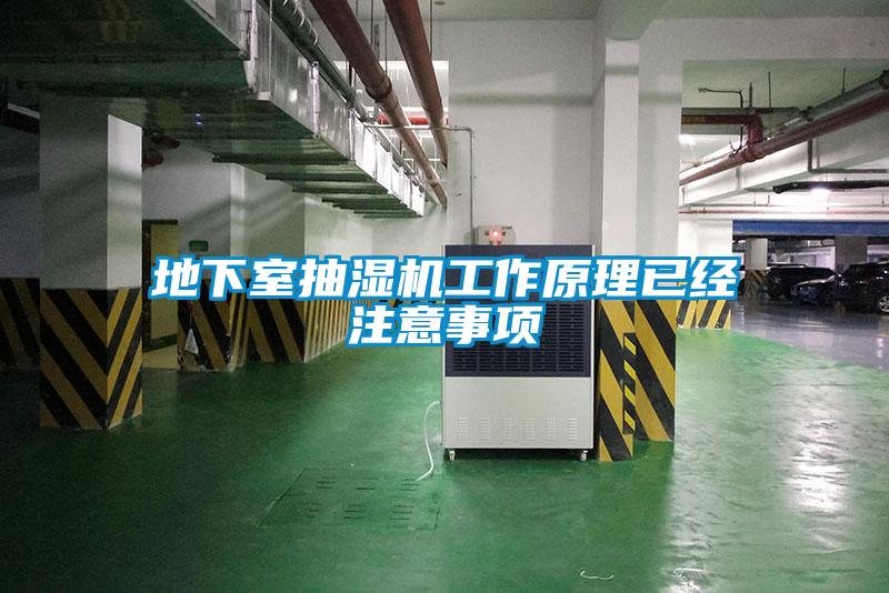 地下室抽濕機工作原理已經注意事項