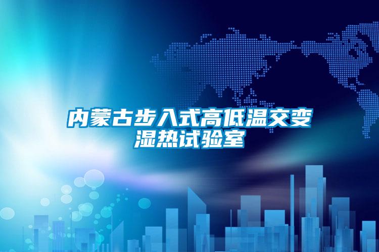 內蒙古步入式高低溫交變濕熱試驗室