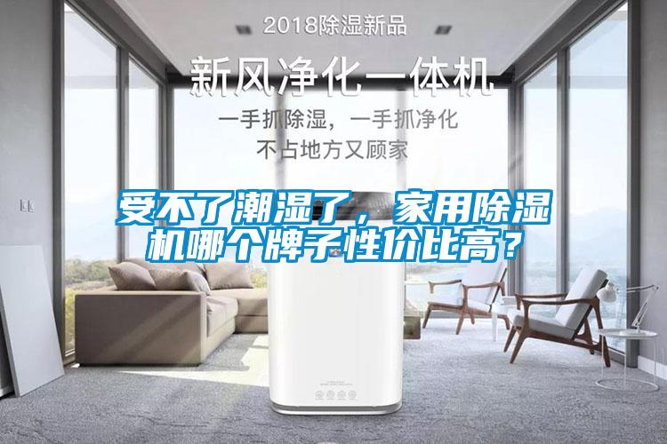 受不了潮濕了，家用除濕機哪個牌子性價比高？