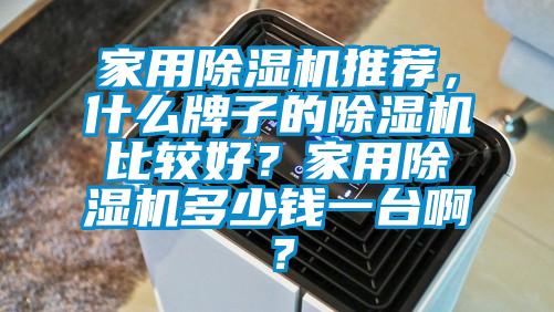 家用除濕機推薦，什么牌子的除濕機比較好？家用除濕機多少錢一臺??？