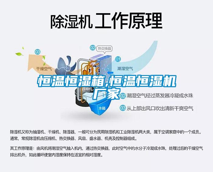 恒溫恒濕箱,恒溫恒濕機廠家