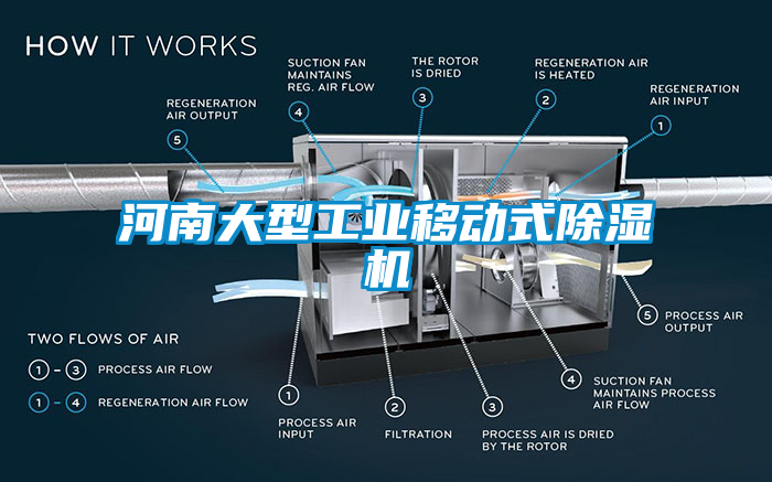 河南大型工業移動式除濕機