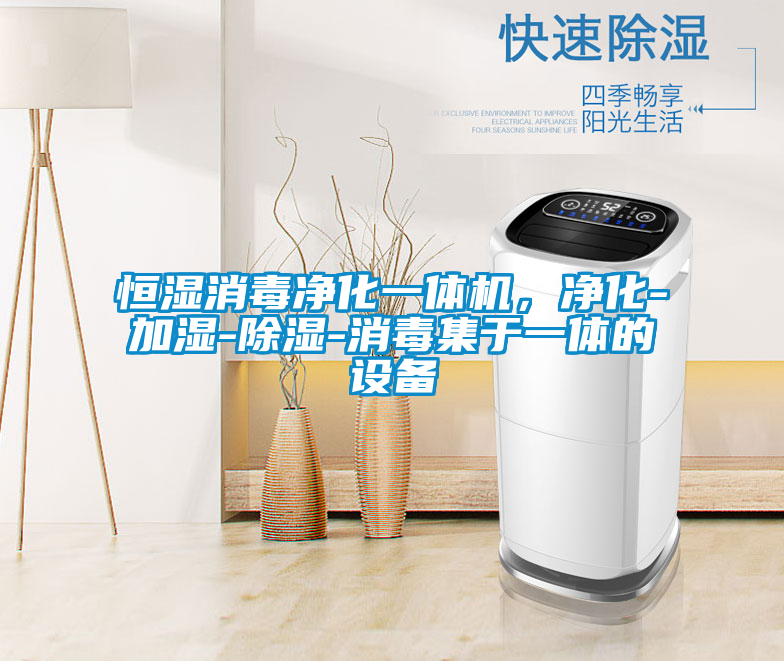 恒濕消毒凈化一體機(jī),凈化-加濕-除濕-消毒集于一體的設(shè)備