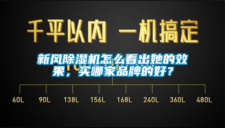 新風除濕機怎么看出她的效果，買哪家品牌的好？