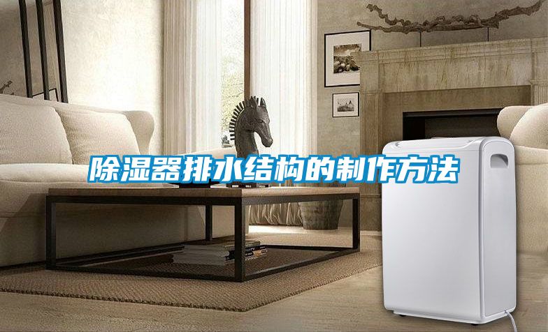 除濕器排水結構的制作方法