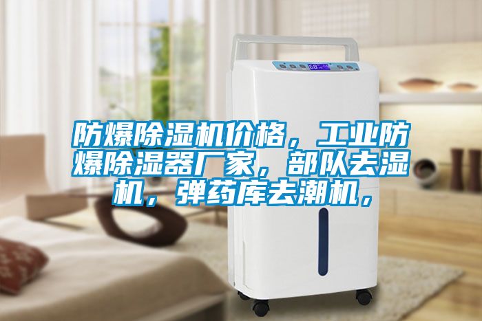 防爆除濕機價格，工業(yè)防爆除濕器廠家，部隊去濕機，彈藥庫去潮機，