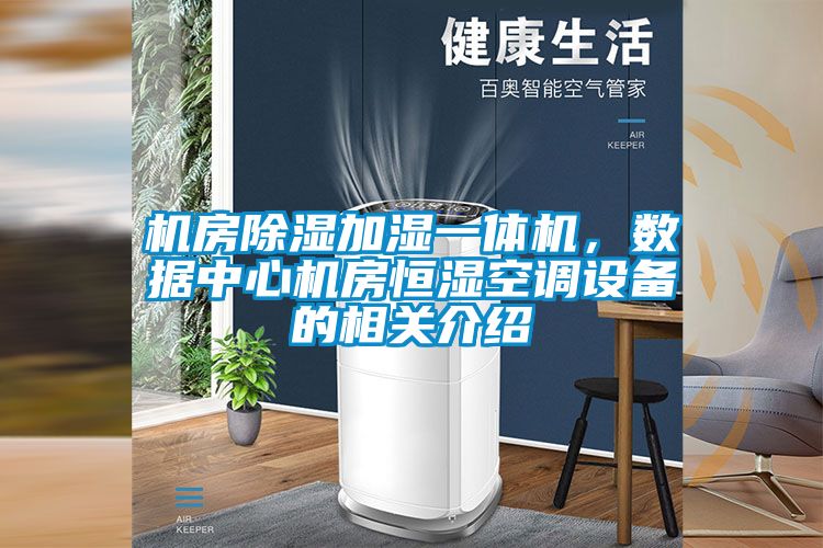 機房除濕加濕一體機，數據中心機房恒濕空調設備的相關介紹