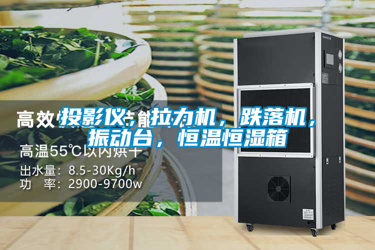 投影儀，拉力機，跌落機，振動臺，恒溫恒濕箱