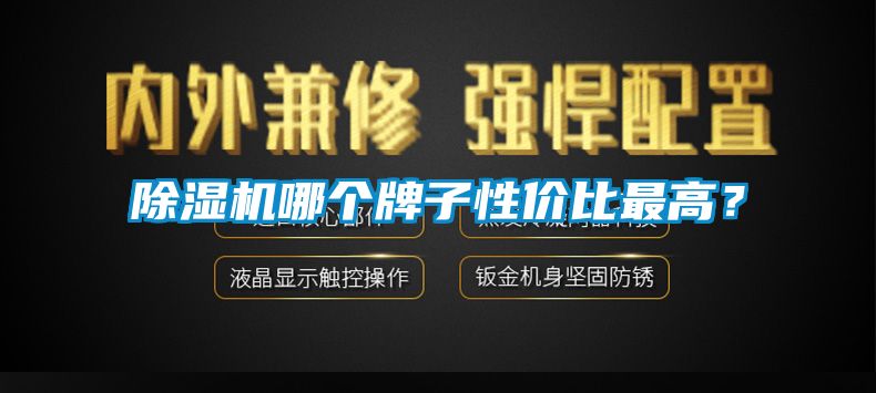 除濕機(jī)哪個牌子性價比最高？