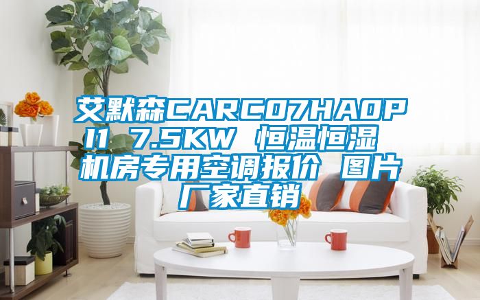 艾默森CARC07HA0PI1 7.5KW 恒溫恒濕 機(jī)房專用空調(diào)報(bào)價(jià) 圖片廠家直銷(xiāo)