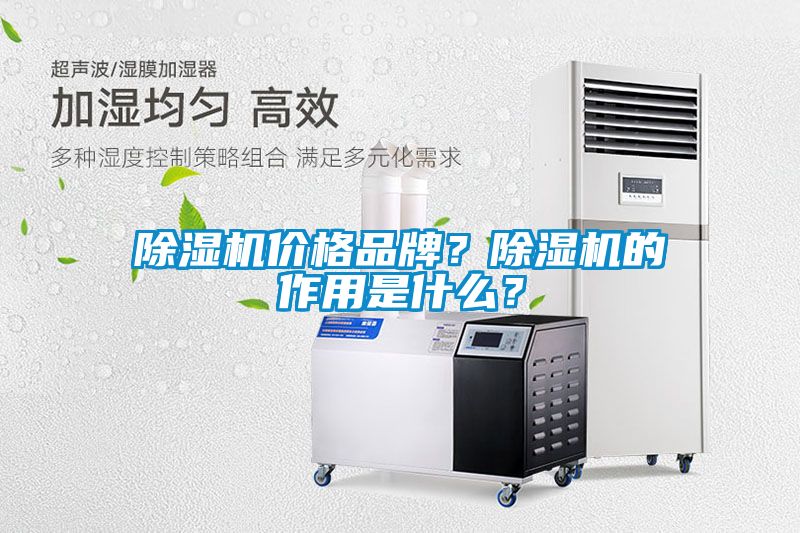 除濕機價格品牌？除濕機的作用是什么？