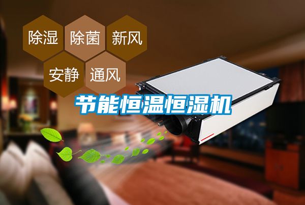節能恒溫恒濕機