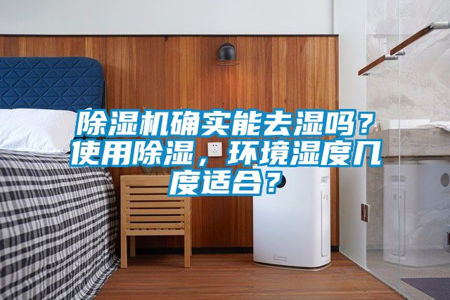 除濕機確實能去濕嗎？使用除濕，環境濕度幾度適合？