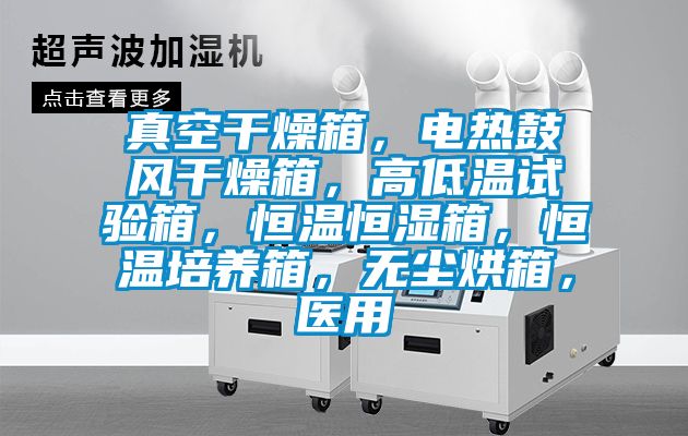 真空干燥箱，電熱鼓風(fēng)干燥箱，高低溫試驗箱，恒溫恒濕箱，恒溫培養(yǎng)箱，無塵烘箱，醫(yī)用