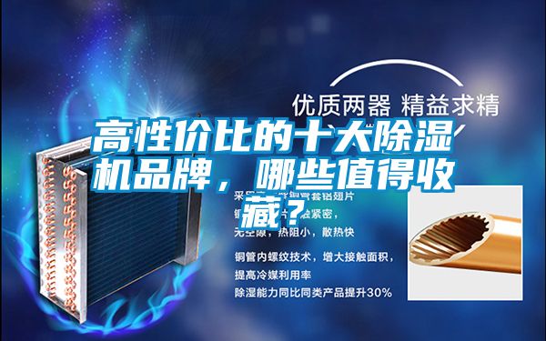 高性價比的十大除濕機品牌，哪些值得收藏？