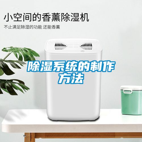 除濕系統的制作方法