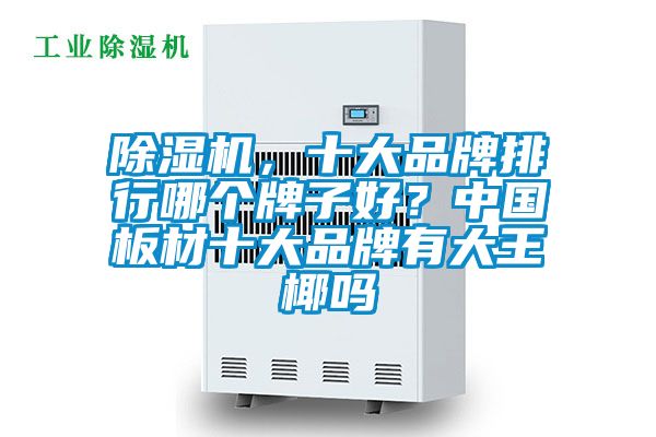 除濕機，十大品牌排行哪個牌子好？中國板材十大品牌有大王椰嗎