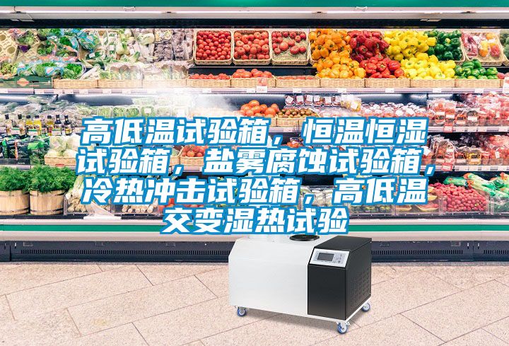 高低溫試驗箱，恒溫恒濕試驗箱，鹽霧腐蝕試驗箱，冷熱沖擊試驗箱，高低溫交變濕熱試驗